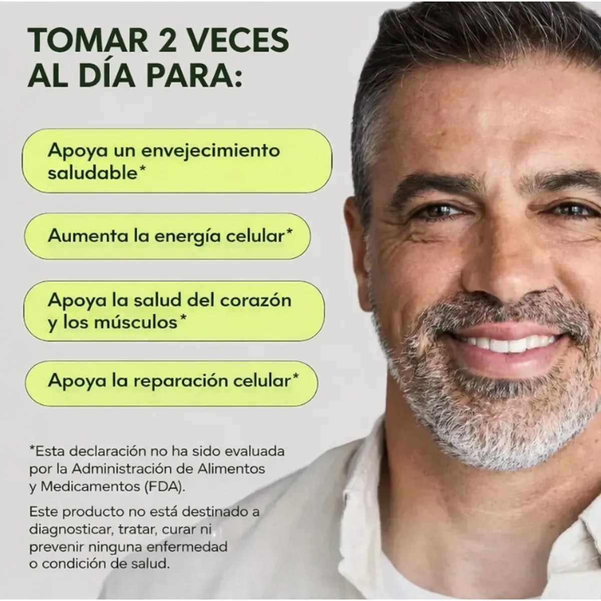 SUPLEMENTO NAD + RESVERATROL ADVANCED