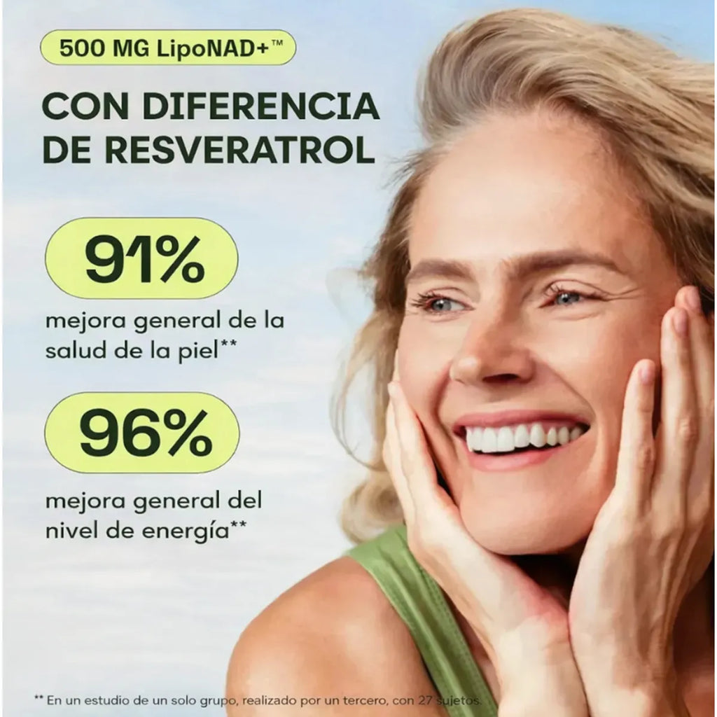 SUPLEMENTO NAD + RESVERATROL ADVANCED