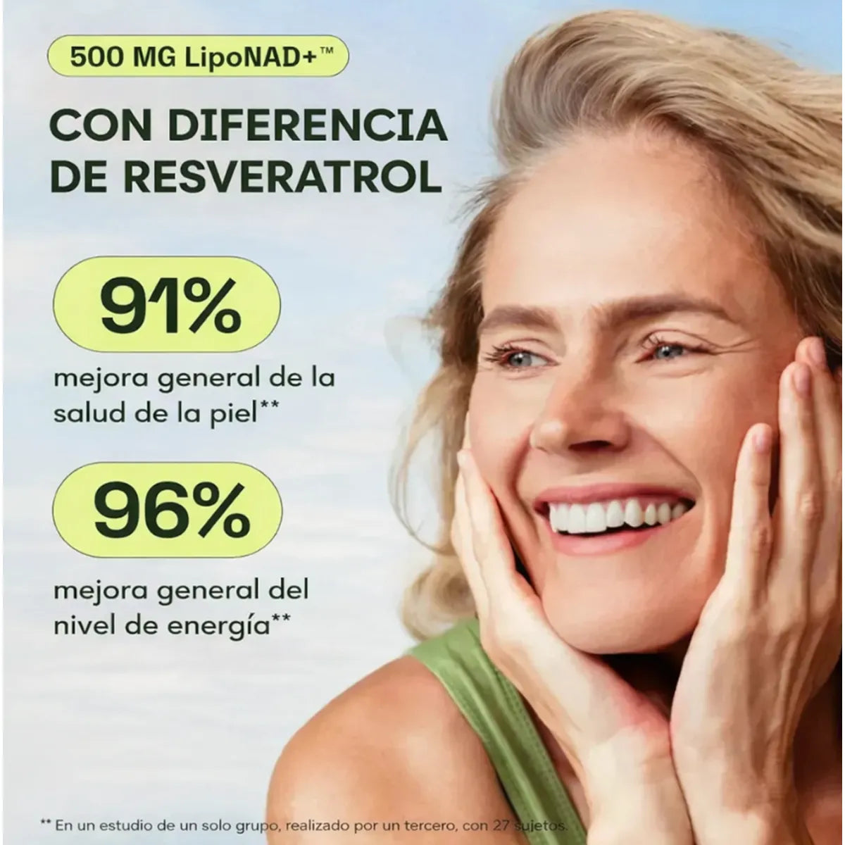 SUPLEMENTO NAD + RESVERATROL ADVANCED
