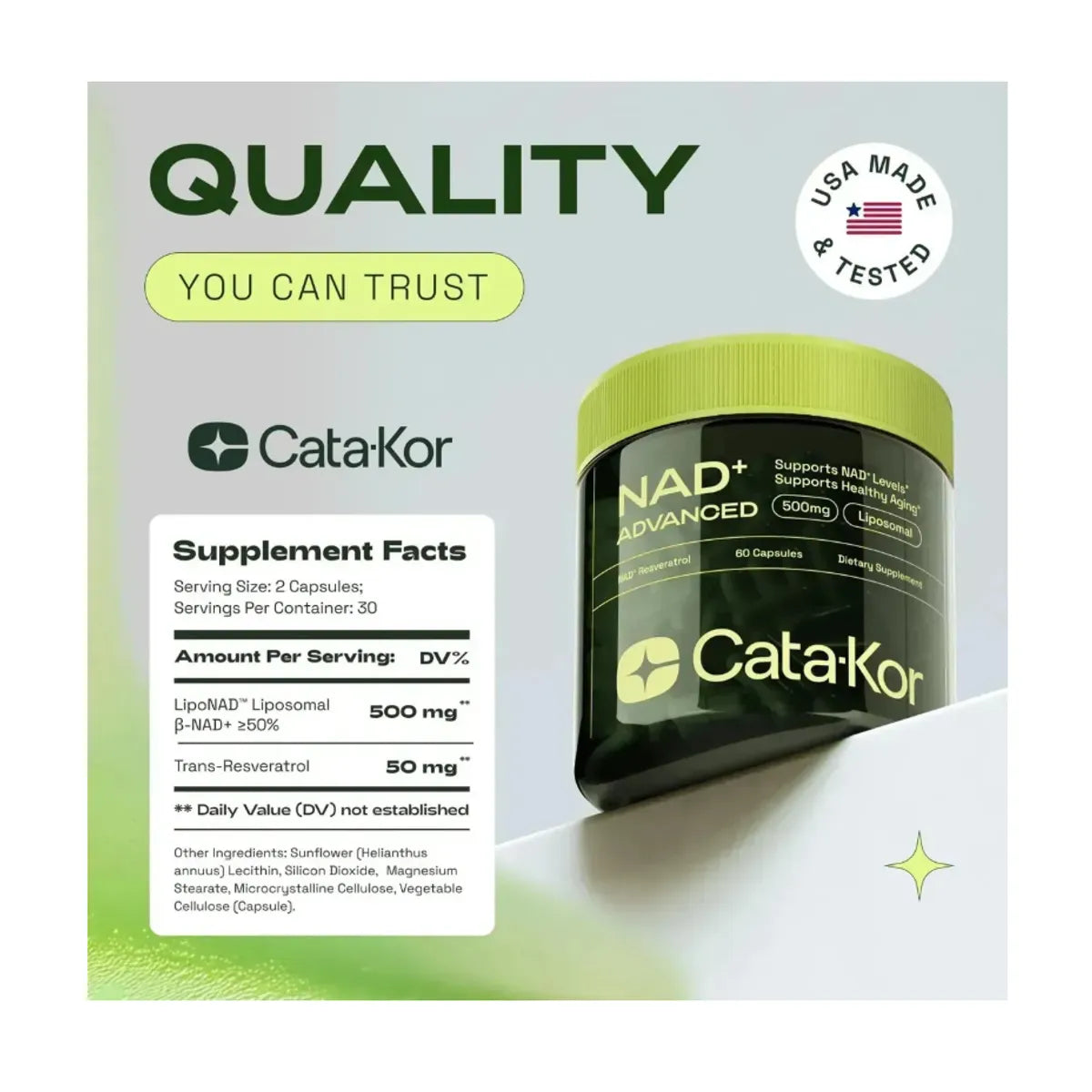 SUPLEMENTO NAD + RESVERATROL ADVANCED